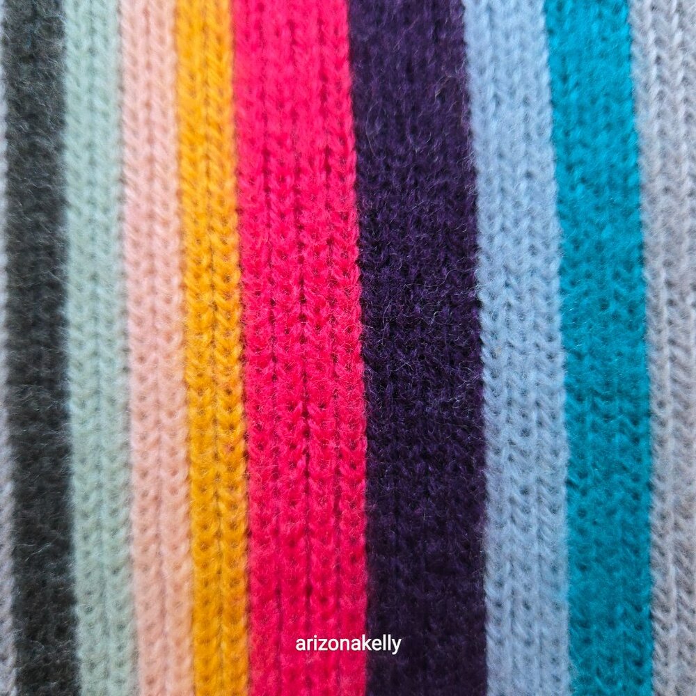 NWOT Paul Smith Knit Wool Striped Scarf - Picture 14 of 16